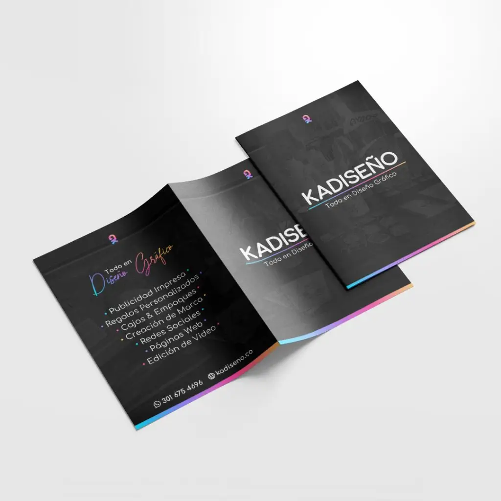 Diseño & Publicidad Corporativa - Plegables Agencia Kadiseño